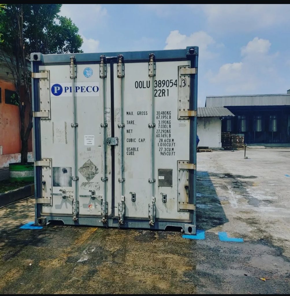 Harga Container bekas 20 feet